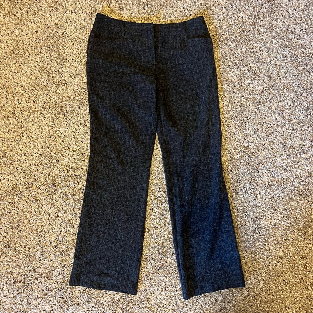 ❤️ IZ Byer Pinstripe Dress Pants in Black